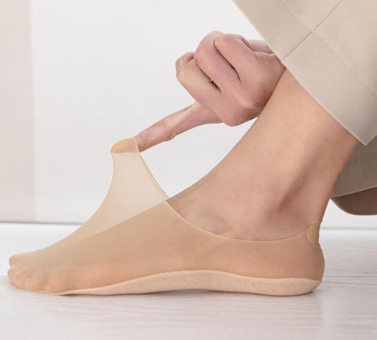Silicone Non-Slip Invisible No Show Socks