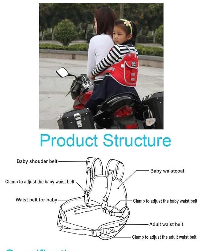Baby Safety Belt for 2-Wheeler