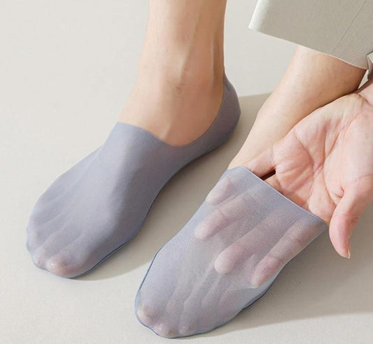 Silicone Non-Slip Invisible No Show Socks