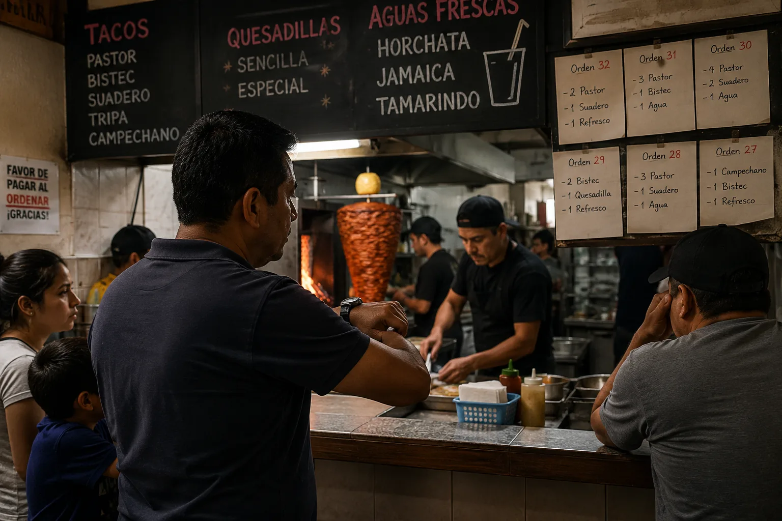 Cliente esperando